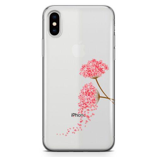 Apple iPhone XS Max Kılıf Hüzünlü Ortanca Arka Kapak Koruma Desenli Full Koruyucu