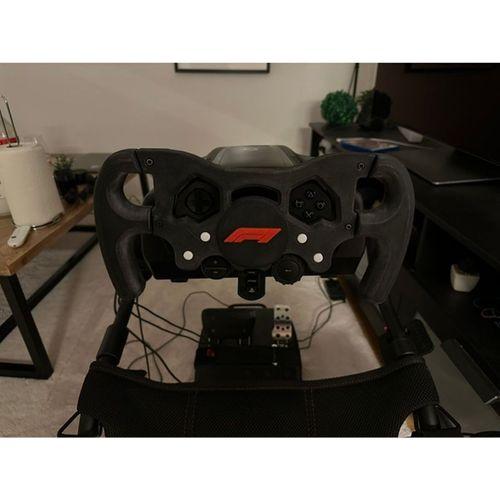 Logitech G29 F1 Stil Direksiyon İçin Jant Kapağı Kolay Baskı 3D Baskı (Bu ürün Sadece Plastik parçadır - Almadan Önce Soru Sorabilirsiniz)