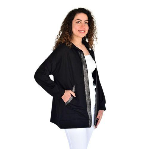 Kadın Spor Kapüşonlu Fermuarlı Hırka BGL-ST04263