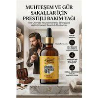 Yoğun Sakal ve Bıyıklara Bakım Yağı Yumuşatıcı Kaşıntı Kepek Önleyici Serum 100ml 723074