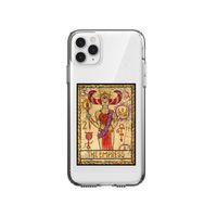 iPhone 11 Pro The Empress Desenli Premium Şeffaf Silikon Kılıf