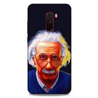 Xiaomi Pocophone F1 Kılıf Almanya (37) Silicone Cover Einstein