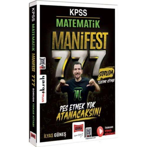 KPSS Matematik Manifest Serisi 777 Soruda Tamamı Video Çözümlü Tekrar Kitabı Yargı Yayınları