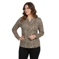 Kadın Yumoş Düğmeli Modelli Bluz BGL-ST05133