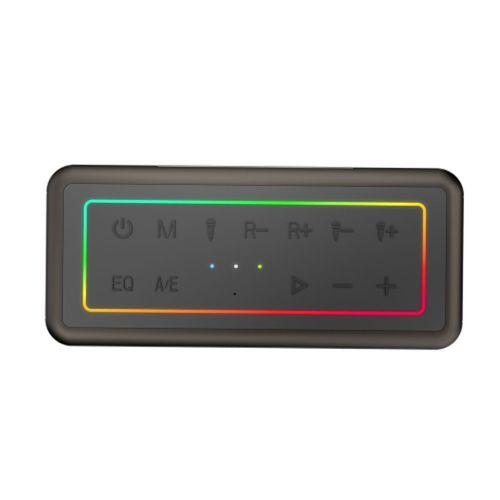 MICROLAB M60 Vega, 100W, Taşınabilir, BT/USB/AUX/TF/Type-C, RGB Işıklı, 15000mAh Batarya, 2adet Mikrofon, Karaoke/Parti, Bluetooth Speaker,