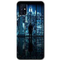 Potkal Hediye Fabrikası Samsung Galaxy M31s HD Baskılı Kılıf + 9D Tam Ekran Koruyucu - Şehir Manzarası