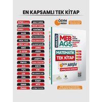 MEB AGS Matematik Kara Kutu TEK KİTAP En Kapsamlı ÖSYM Çıkmış Soru Bankası Özetli Dijital Çözümlü