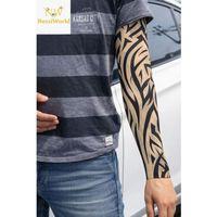 Giyilebilir Kol Dövmesi Çorap Dövme 3D Baskılı Kol Bacak Dövme 2 Adet Model 2