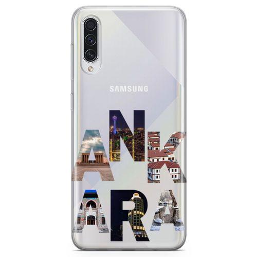 Samsung Galaxy A70s Kılıf Ankara Gezi Arka Kapak Koruma Desenli Full Koruyucu