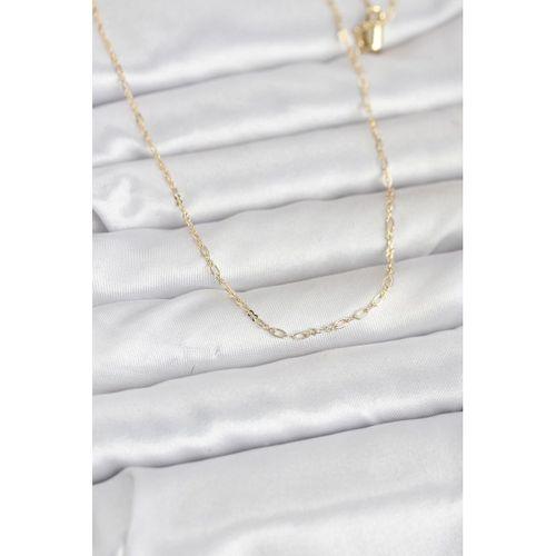 CM 14K Gold Renk 60 cm Zincirli Kadın Kolye