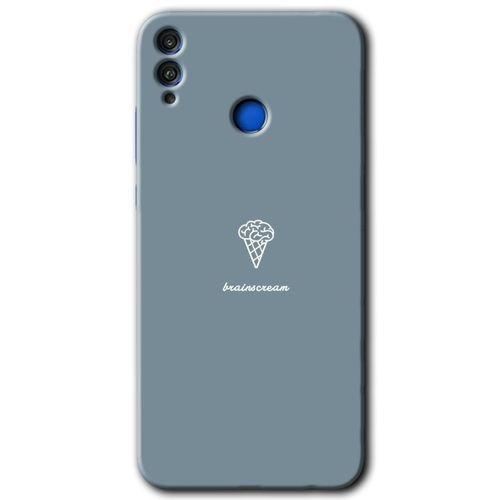 Potkal Hediye Fabrikası Honor 8c Kılıf HD Desen Baskılı Arka Kapak - Beyin Gıdası