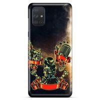 Lopard Samsung Galaxy M51 Uyumlu Kılıf Tattoo's (16) Kalın Kılıf Karışık