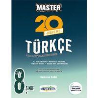 8. Sınıf Master 20 Türkçe Denemesi Okyanus Yayınları