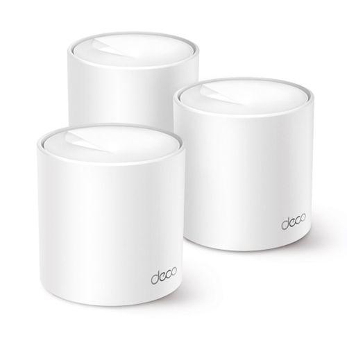 TP-LINK DECO-X10, AX1500, Üçlü Mesh, 1500Mbps, Dual Band, WiFi6, 2Port Gigabit Lan, 520m2 kapsama Alanı, Router, Geniş Alan İnternet Ağı Sağlayıcısı