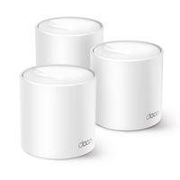TP-LINK DECO-X10, AX1500, Üçlü Mesh, 1500Mbps, Dual Band, WiFi6, 2Port Gigabit Lan, 520m2 kapsama Alanı, Router, Geniş Alan İnternet Ağı Sağlayıcısı