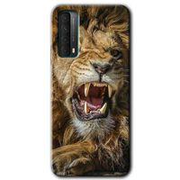 Huawei P Smart 2021 Kılıf HD Desen Baskılı Arka Kapak - Lion King + Kırılmaz Cam