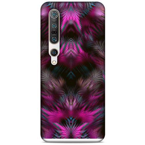 Xiaomi Mi 10 Pro Kılıf Desenli Özel Seri Tüyler (40) Fit Silikon Kılıf