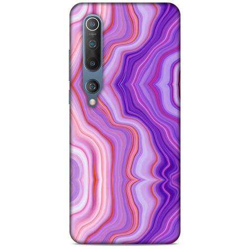 Mermer Desenli (46) Tema Core Armor Kılıf Lavanta Xiaomi Mi 10 Kılıf