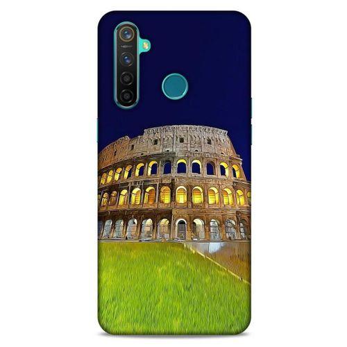 Oppo Realme 5 Pro Kılıf Dünya Mimarisi (24) Darbe Emici Kılıf Kolezyum Roma
