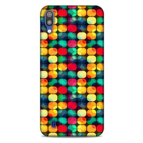 Geometrix 56 Samsung Galaxy M10 Kılıf Silikon Kapak