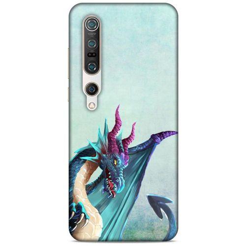 Xiaomi Mi 10 Pro Kılıf Dragons (19) Kılıfları Mavi Ejderha