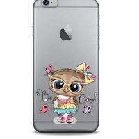 Zoologix (81) Apple Iphone 6 Plus Şeffaf Kılıf Silikon Desenli