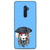 Animax Korsan Köpek Oppo Reno 2 Kılıf Desenli Silikon
