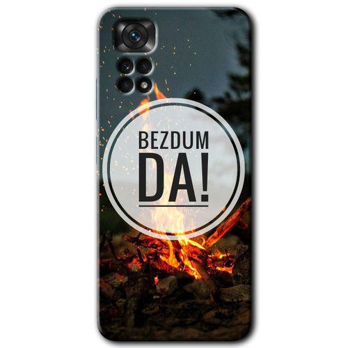 Xiaomi Redmi Note 11 Pro 5G Kılıf HD Desen Baskılı Arka Kapak+Temperli Cam - Bezdum Da