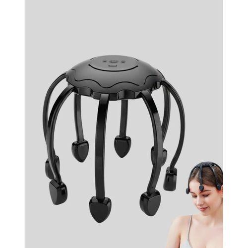 Çok Noktalı Elektrikli Kafa Masaj Cihazı 3 Modlu Rahatlatıcı Masaj