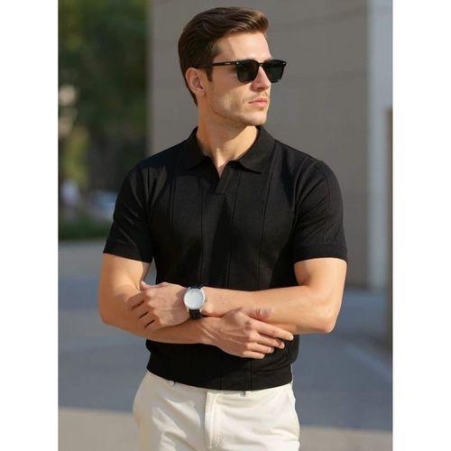 Erkek Kısa Kollu Polo Yakalı Triko Tshirt