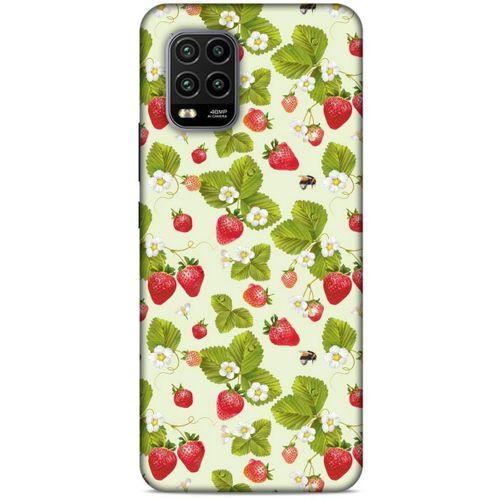 Frutix Çilek 03 Xiaomi Mi 10 Lite Kılıf Desenli Silikon