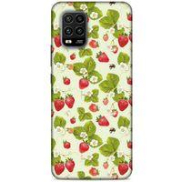 Frutix Çilek 03 Xiaomi Mi 10 Lite Kılıf Desenli Silikon