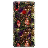 Samsung Galaxy A10s Kılıf Tarot Gotik Kuzgun Arka Kapak Koruma Desenli Full Koruyucu