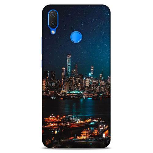 Lopard Huawei Psmart 2019 Uyumlu Kılıf Gece'S (6) Silikon Kılıf Şehir