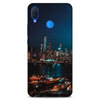 Lopard Huawei Psmart 2019 Uyumlu Kılıf Gece'S (6) Silikon Kılıf Şehir