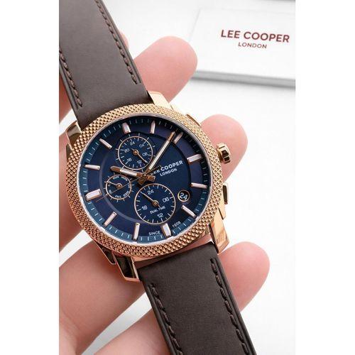 Lee Cooper Deri Kordon İç Fonksiyonları Aktif 5 Atm Suya Dayanıklı Erkek Kol Saati ELC.08331.492