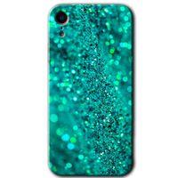 MRCİLETİSİM iPhone XR Kılıf HD Desen Baskılı Arka Kapak + Mat Kobra Cam - Diamonds