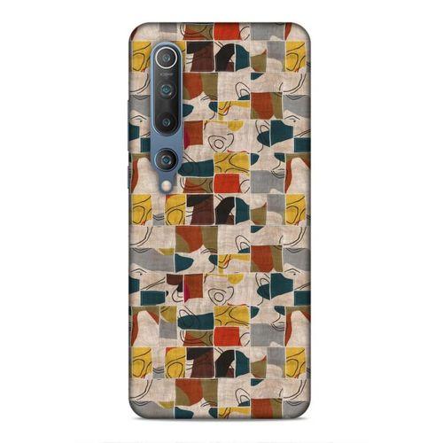 Xiaomi Mi 10 Uyumlu Kılıf Romans (9) Kılıf Sarı Lacivert