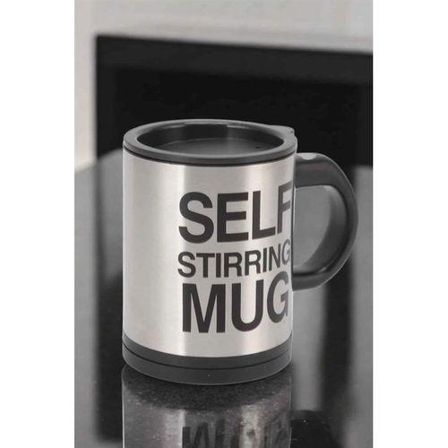 Yazılı Mug Kupa Karıştırıcı Özelliği Ve Paslanmaz Çelik