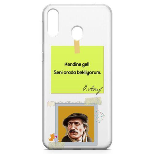 Samsung Galaxy M20 Kılıf Caps Özdemir Asaf Arka Kapak Koruma Desenli Full Koruyucu