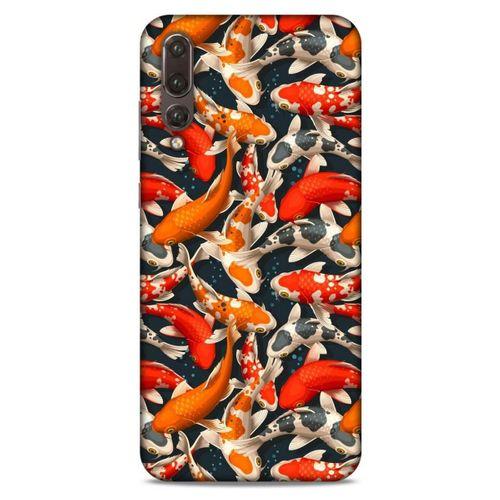 Huawei P20 Pro Kılıf Japonya (47) Crystal Flex Kılıf Japon Balıkları Nemo