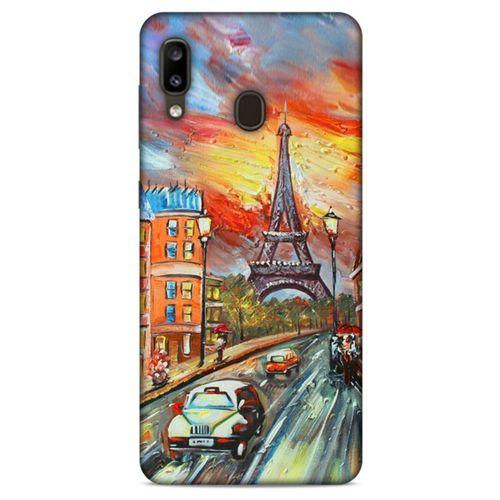 Cityx (27) Samsung Galaxy A20 Kılıf Silikon Kapak Desenli