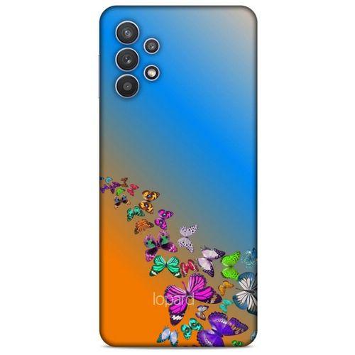 Lopard Samsung Galaxy A32 Uyumlu Kılıf Kelebek Etkisi (50) Shockproof Kılıf
