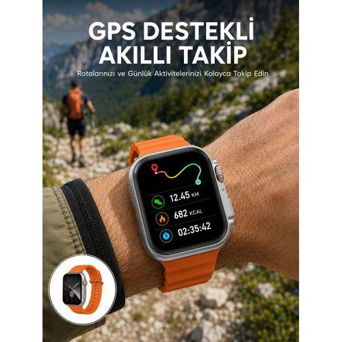 Yeni Nesil Çağrı Cevaplayabilen 47 Mm Titreşimli Çok Fonksiyonlu Akıllı Saat Yeni Nesil