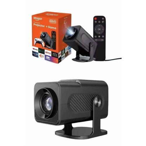 4k Android Smart Wi-fi Çift Kollu Projeksiyon Game Box Kumandalı Taşınabilir