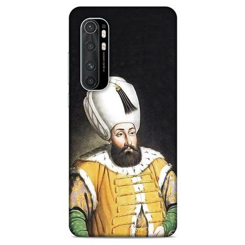 Xiaomi Mi Note 10 Lite Uyumlu Kılıf Ottoman (26) Tpu Silikon Kılıf III. Mehmed