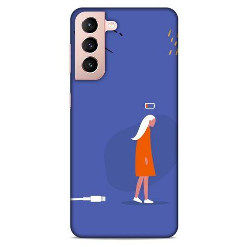 Lopard Samsung Galaxy S21 Uyumlu Kılıf Depresyon (36) Glitter Kılıf