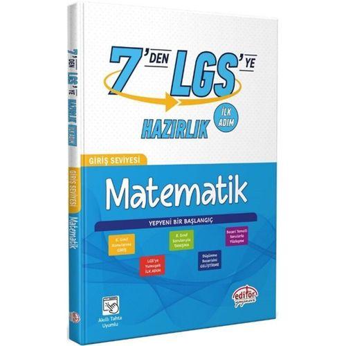 7 den LGS ye Hazırlık Matematik Editör Yayınları