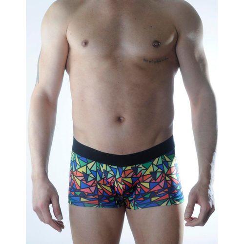 Erkek Renkli Desenli Boxer