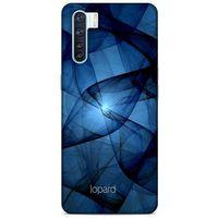 Oppo A91 Kılıf Pastel Renkler (13) Silikon Kap Lacivert